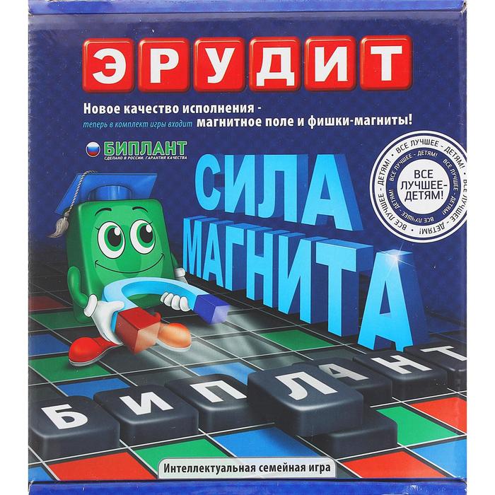 Игра настольная "Эрудит Магнитный"