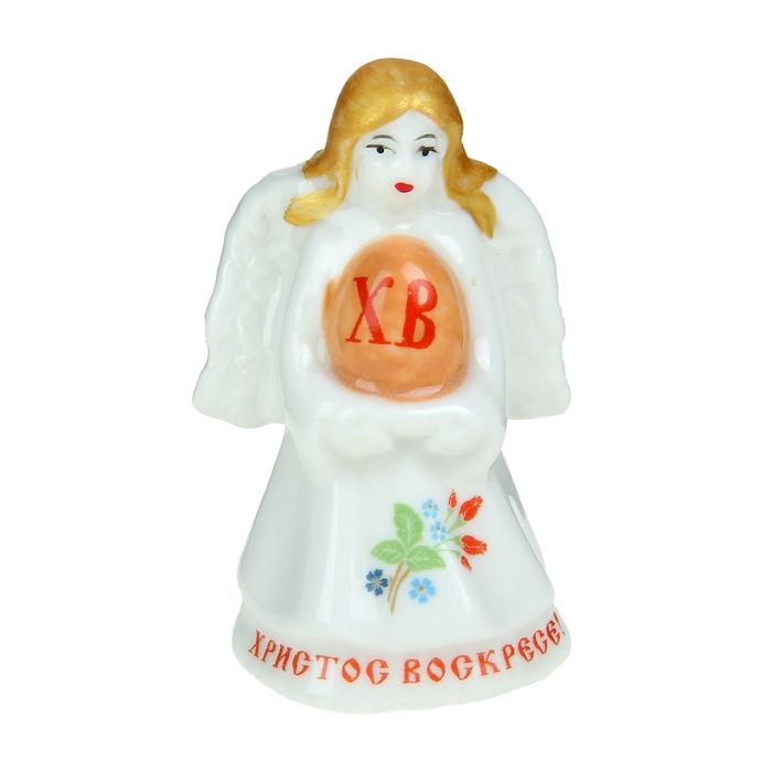 Фигурка "Ангел-хранитель с пасхальным яйцом"