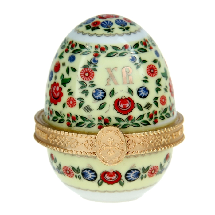 Яйцо-шкатулка "ХВ"
