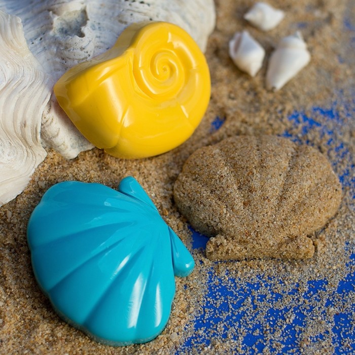 Набор формочек "Ракушки", 3 штуки