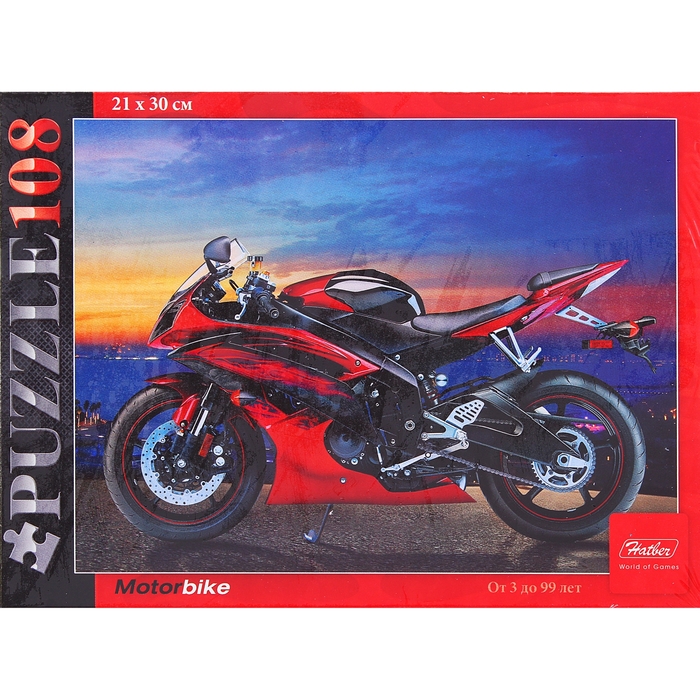 Пазл MotorBike, 108 элементов