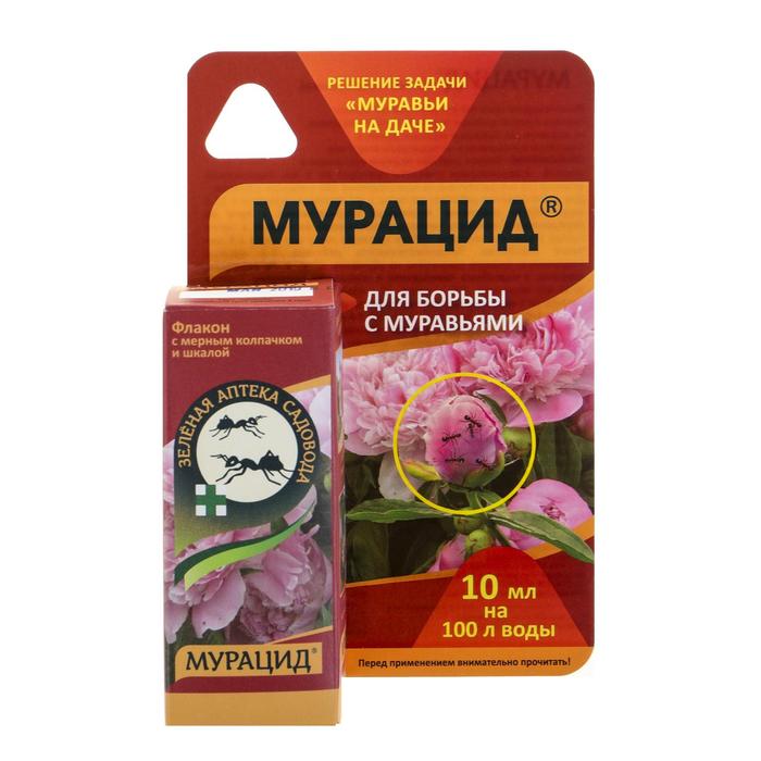 

Средство от муравьев "Мурацид", флакон, 10 мл