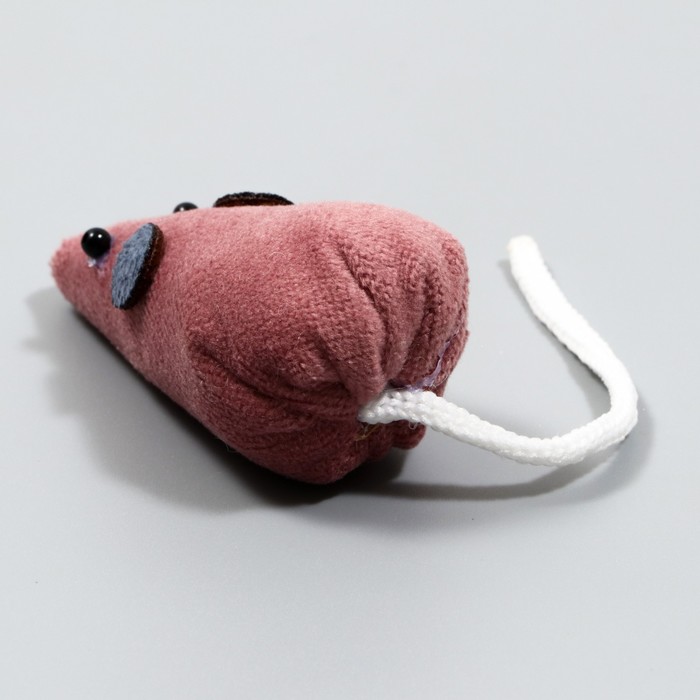 Игрушка для кошек "Мышка", 8 см, микс цветов