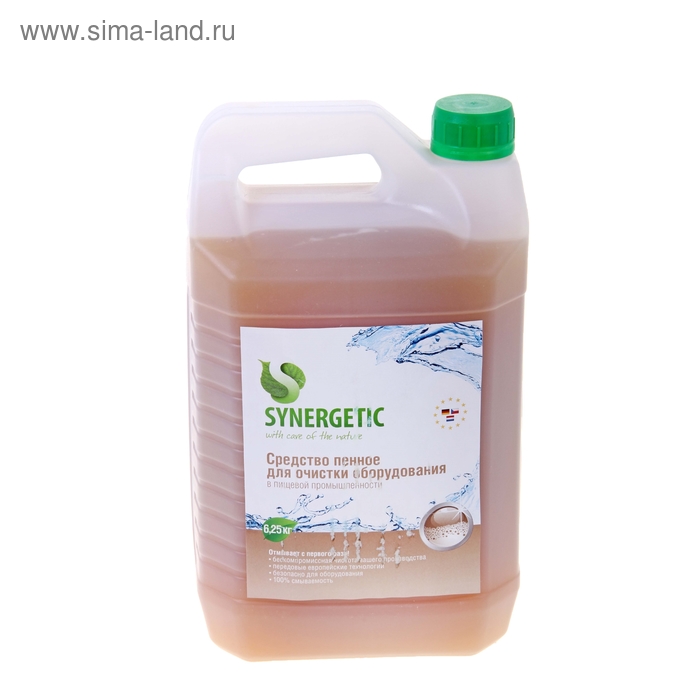 Чистящее средство Synergetic, для оборудования в пищевой промышленности, 6.2 л