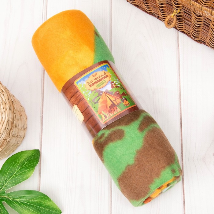 Плед "Collorista" Для веселой компании, 100% п/э флис, 180 гр/м2