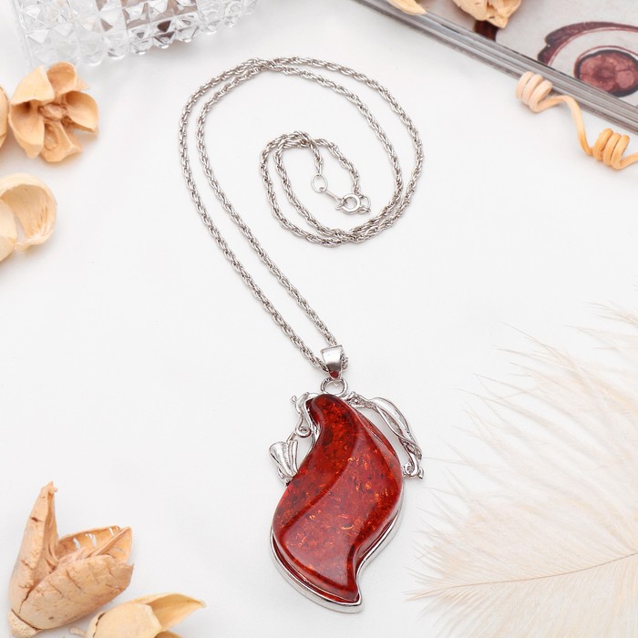 Кулон "Янтарь" форма МИКС, цвет МИКС