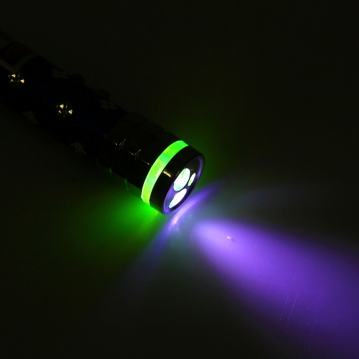 Лазер на карабине с фонариком, цвета МИКС