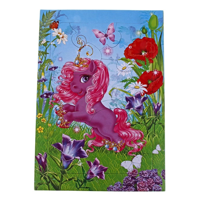 Пазлы в рамке "Принцесса", 9 элементов