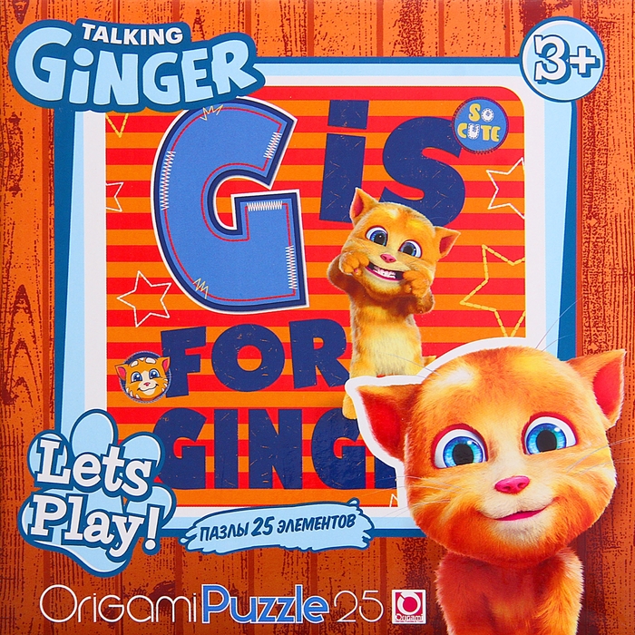 Пазл, 25 элементов, МИКС