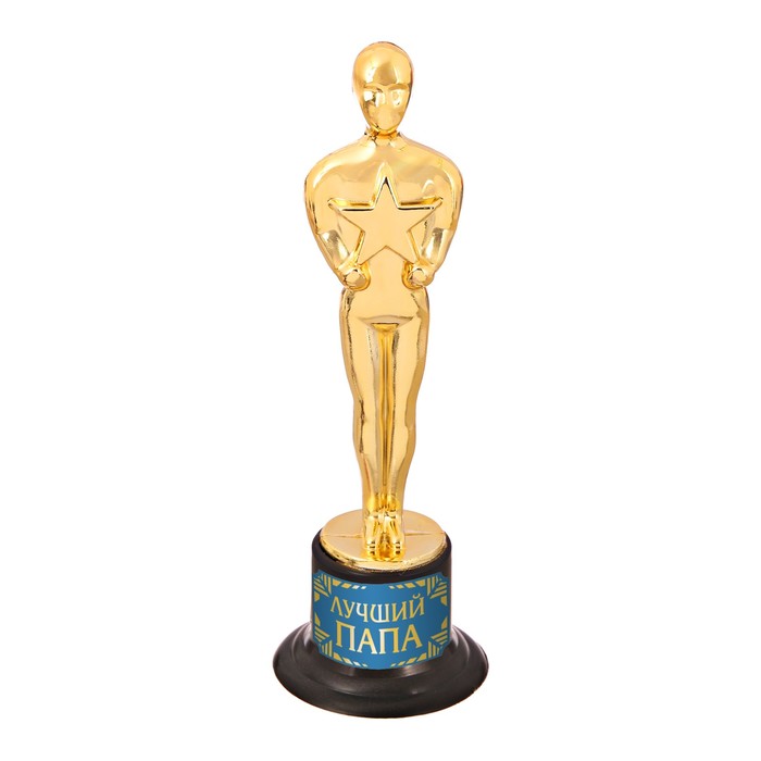Фигура мужская мини со звездой "Лучший папа"