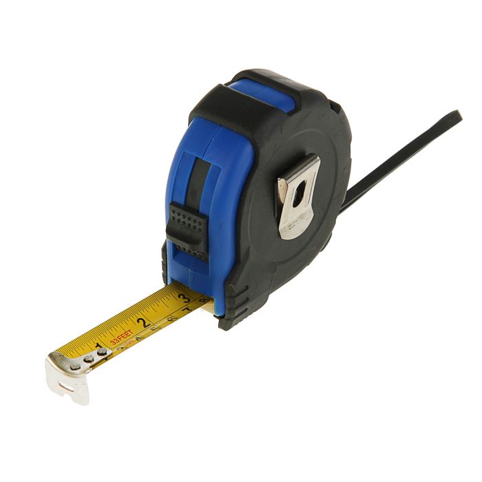 Рулетка TUNDRA comfort, обрезиненный корпус 10м х 25мм