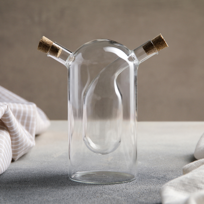 Бутыль для соусов и масла 2 в 1 "Фьюжн". емкости 150 и 25 мл