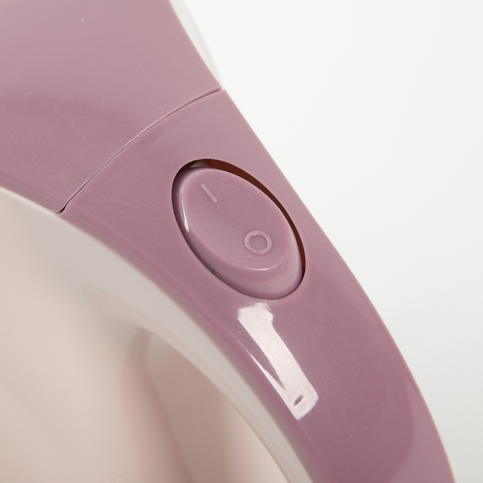 Чайник электрический Saturn ST-EK0004 белый / сиреневый 2000 Вт, 1.8 л