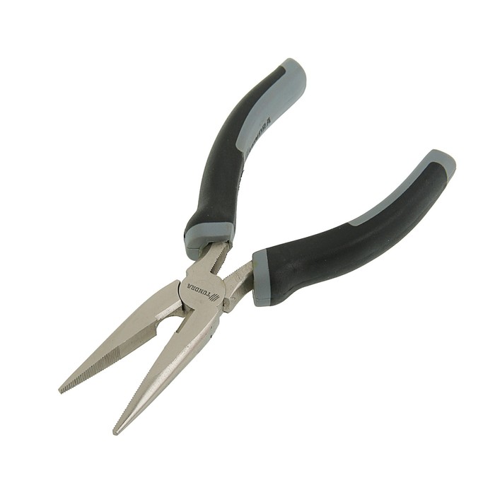 Длинногубцы "TUNDRA premium" никелированные 160 мм
