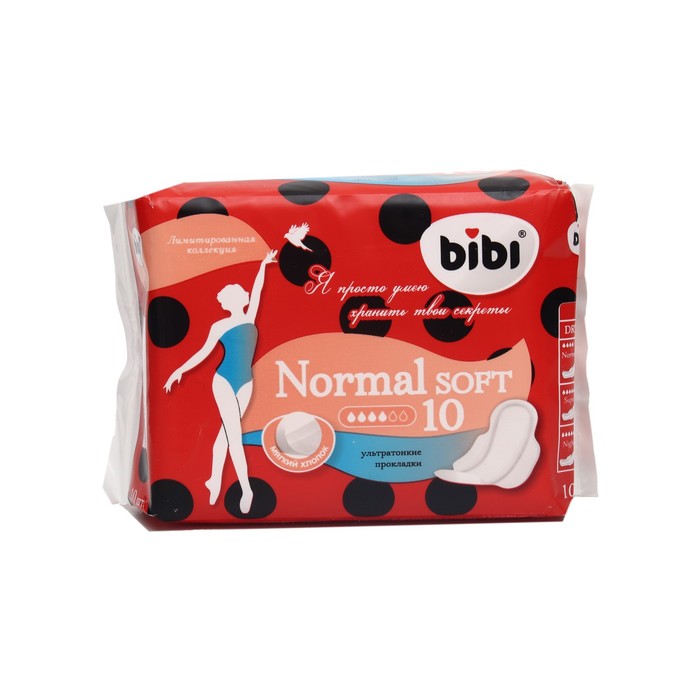 фото Прокладки «bibi» normal soft, 10 шт.