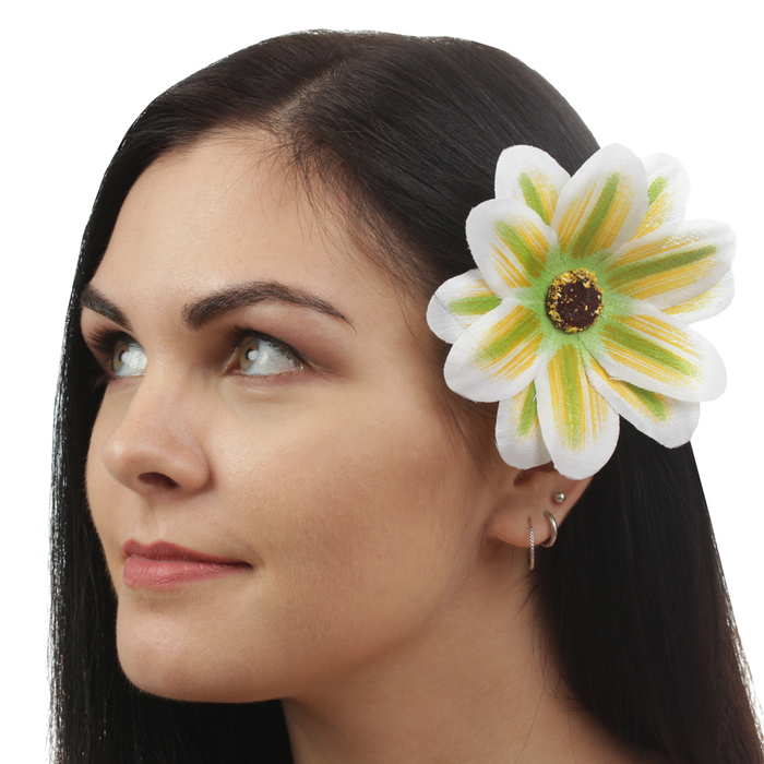 Зажим "Анютины глазки",(набор 2 шт) цвета МИКС