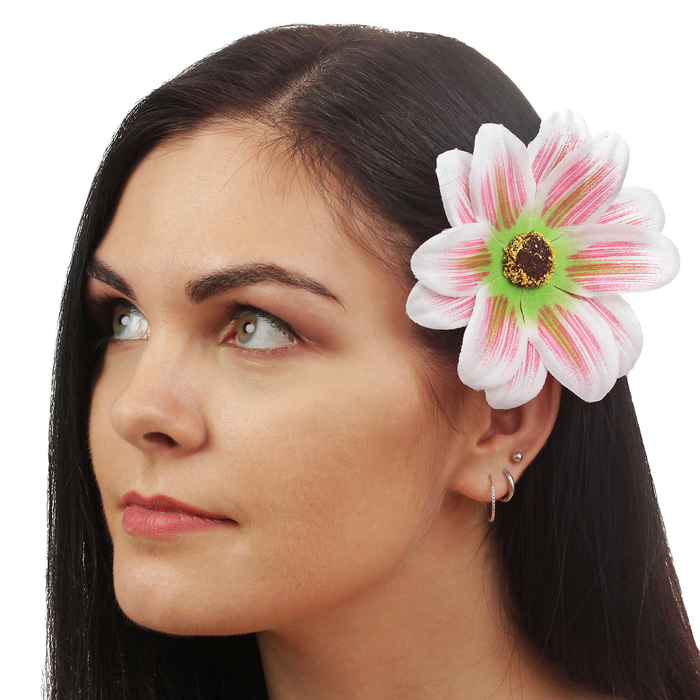 Зажим "Анютины глазки",(набор 2 шт) цвета МИКС