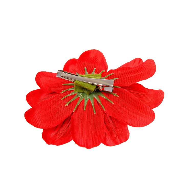 Зажим "Анютины глазки",(набор 2 шт) цвета МИКС