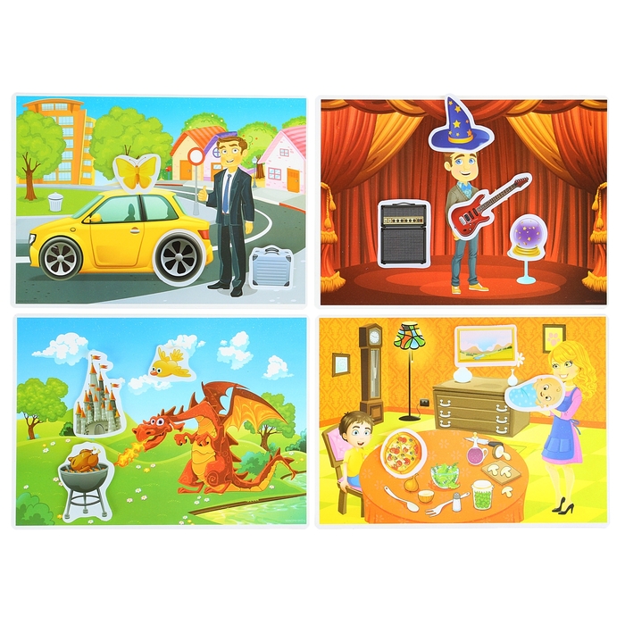 Игра-конструктор на липучках "Воображай-ка"