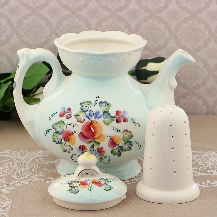 Чайник "Розовый букет" 1 сорт, 1700 мл