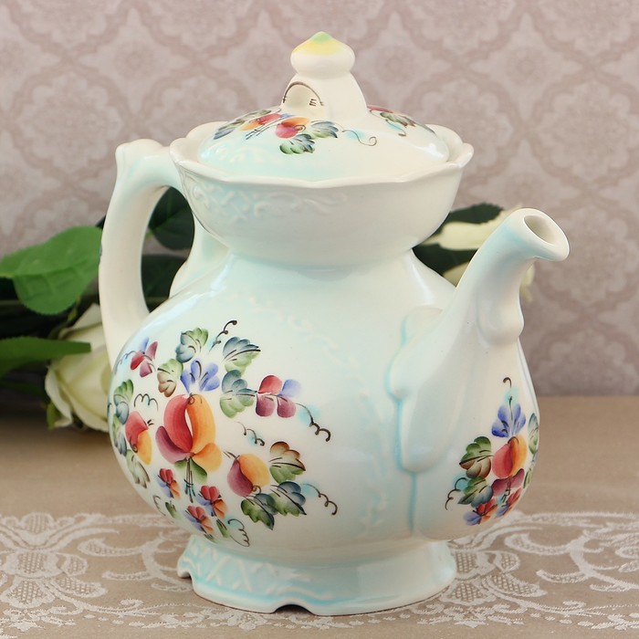 Чайник "Розовый букет" 1 сорт, 1700 мл