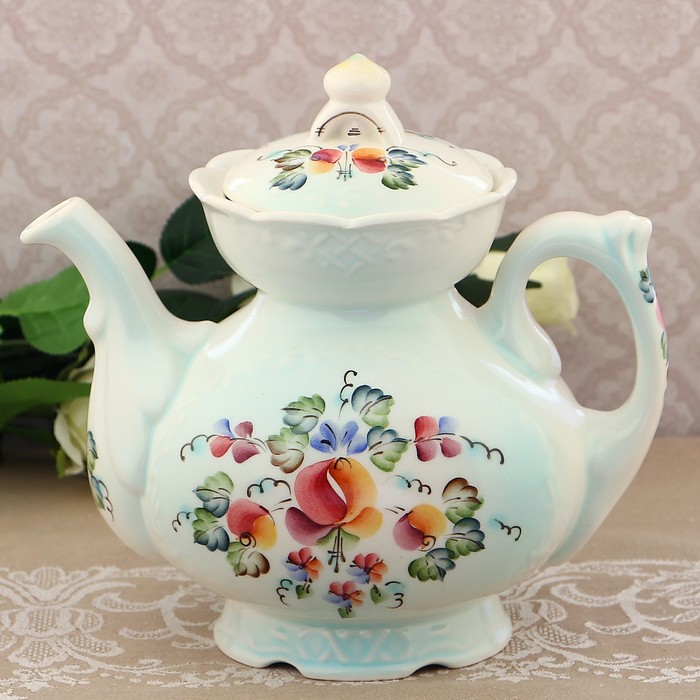 Чайник "Розовый букет" 1 сорт, 1700 мл