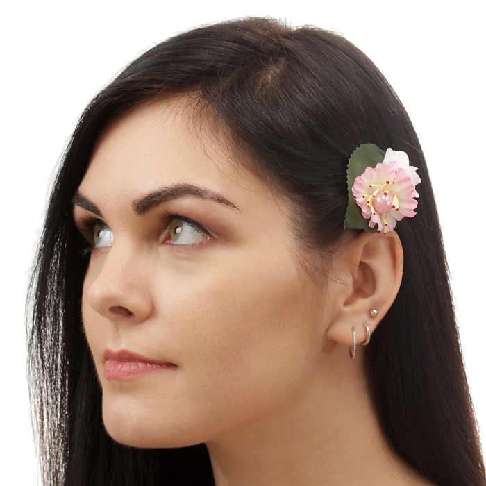 Зажим "Кувшинка",(набор 2 шт) цвета МИКС