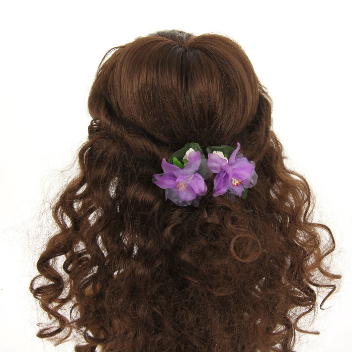 Зажим "Бегония",(набор 2 шт) цвета МИКС