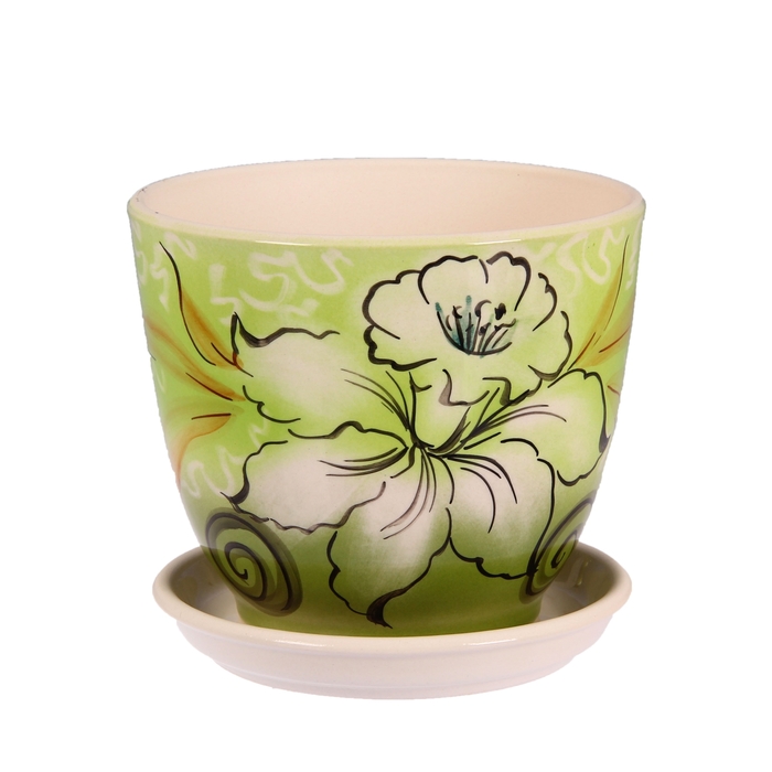 Кашпо "Кедр" нарцисс, 2,2 л