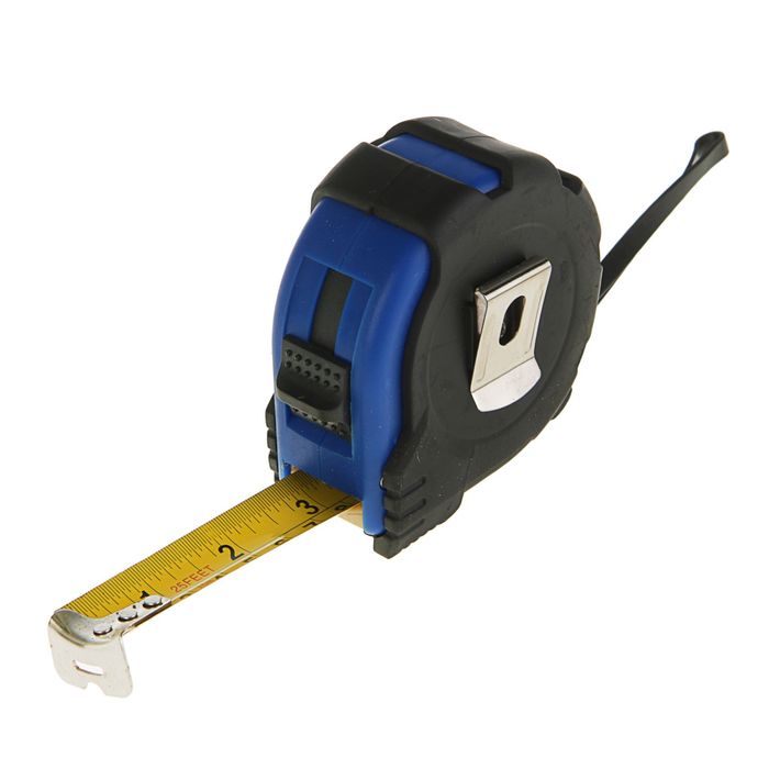 Рулетка TUNDRA comfort, обрезиненный корпус 7,5м х 25мм