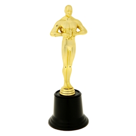 Наградная фигура мужская под нанесение, «Оскар», подставка пластик черная, 7 х 20 см