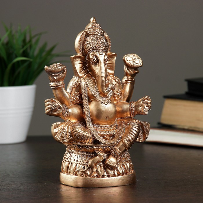 Статуэтка "Ганеша" золото
