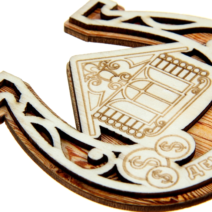 Подкова на подставке "Деньги в дом"