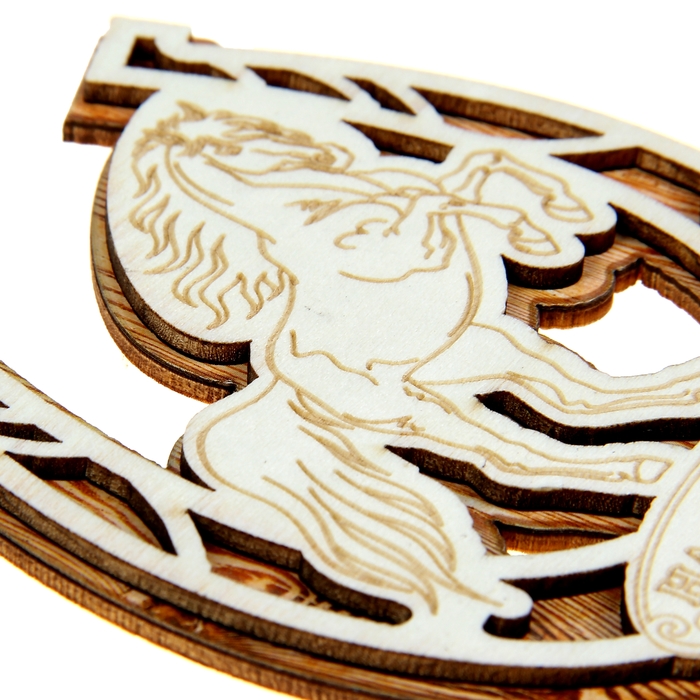 Подкова на подставке "На счастье и удачу"