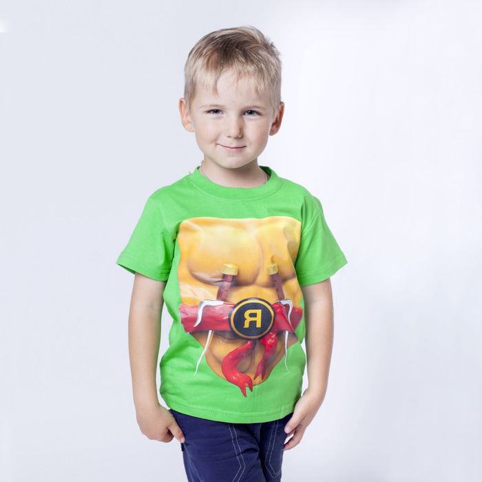 Футболка детская Collorista "Ниндзя", рост 122-128 см (34), 7-8 лет