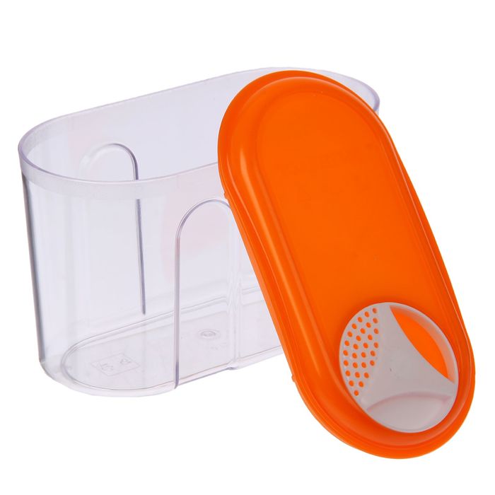 Ёмкость для сыпучих продуктов с дозатором 0,75 л, цвет МИКС