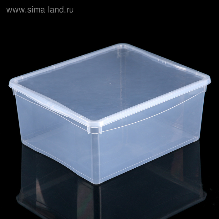 Ящик для хранения с крышкой Bubble Boom, 40×33,5×17 см, цвет МИКС