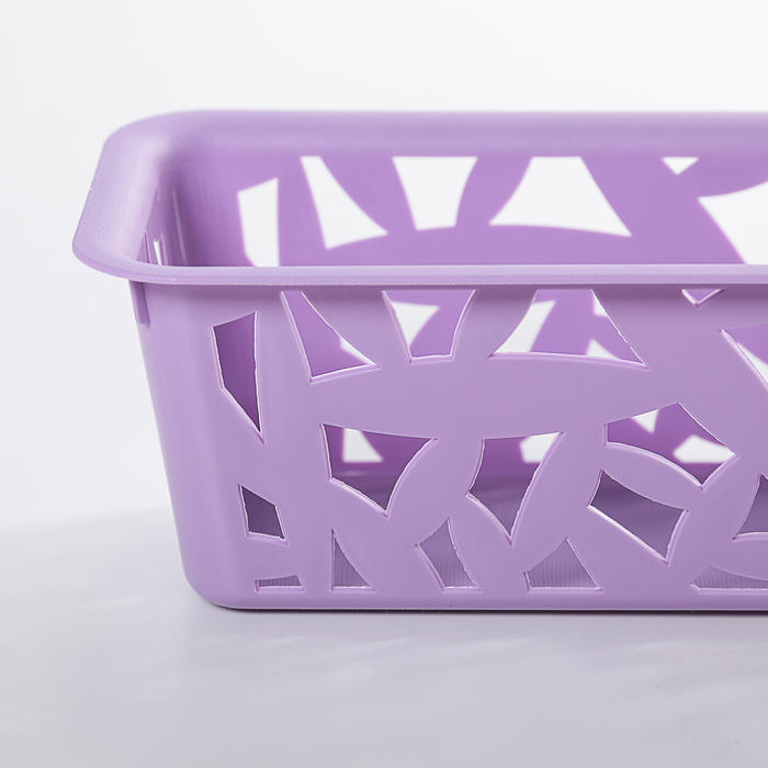 Набор корзинок 3 шт 23,5х7,8х6 см "Универсальные", цвет МИКС