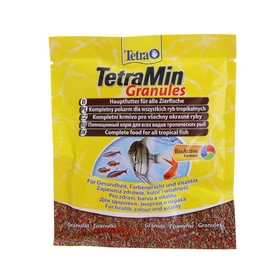

Корм TetraMin Granules для рыб, пакет, 15 г