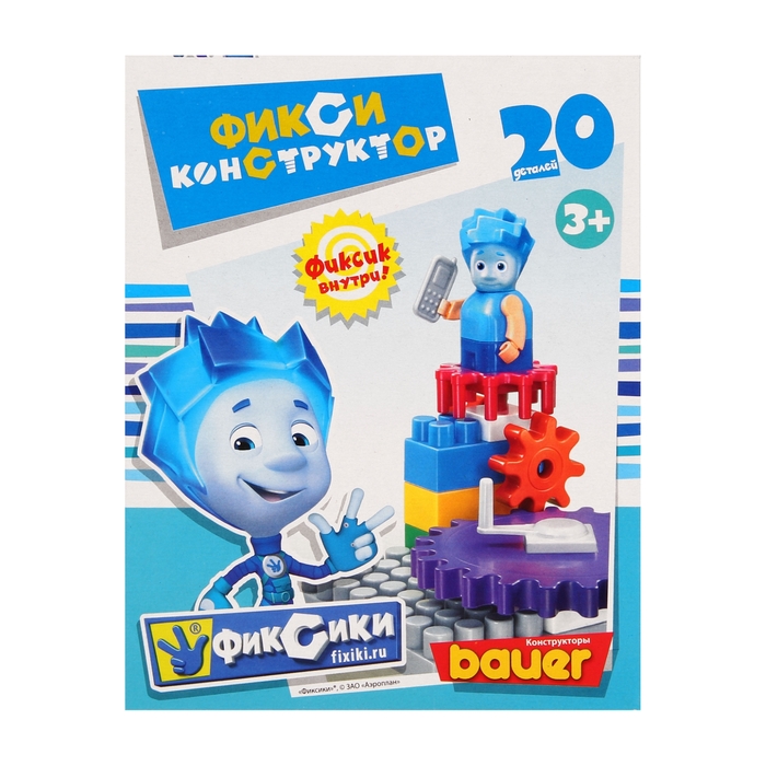 Фикси-конструктор "Нолик", 20 деталей