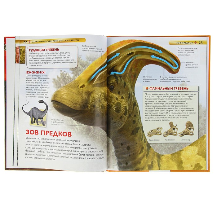 Детская энциклопедия «Доисторический мир. Опасные ящеры»