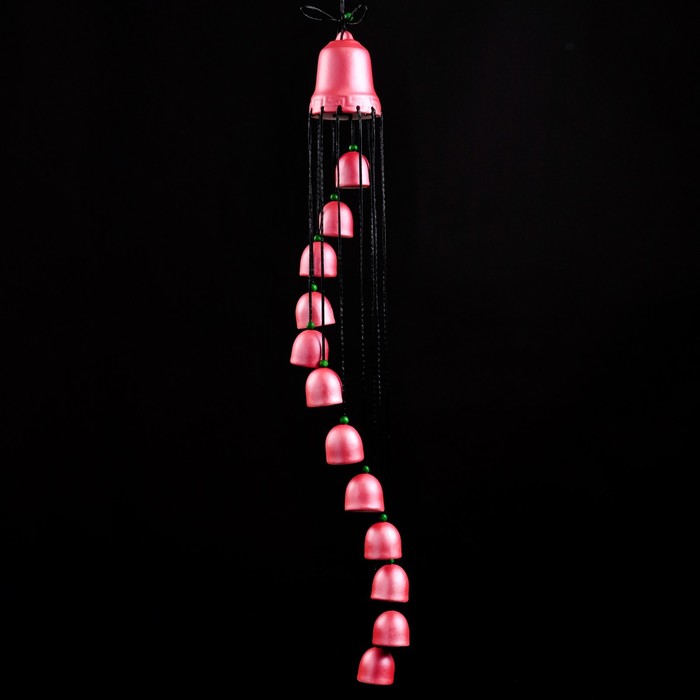 Оберег "Колокольчик" 13 предметов, розовый