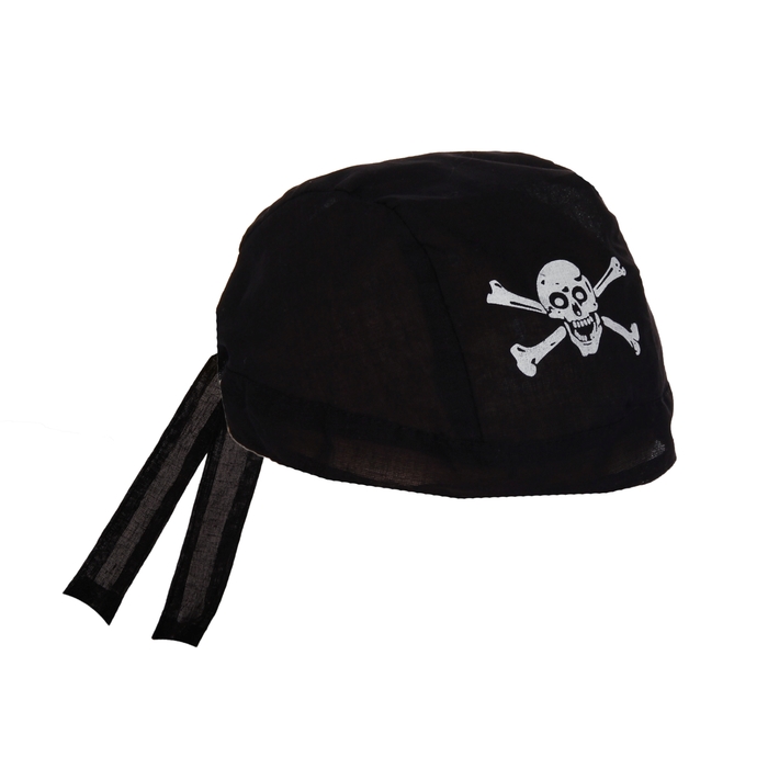 Бандана с завязкой "Череп"