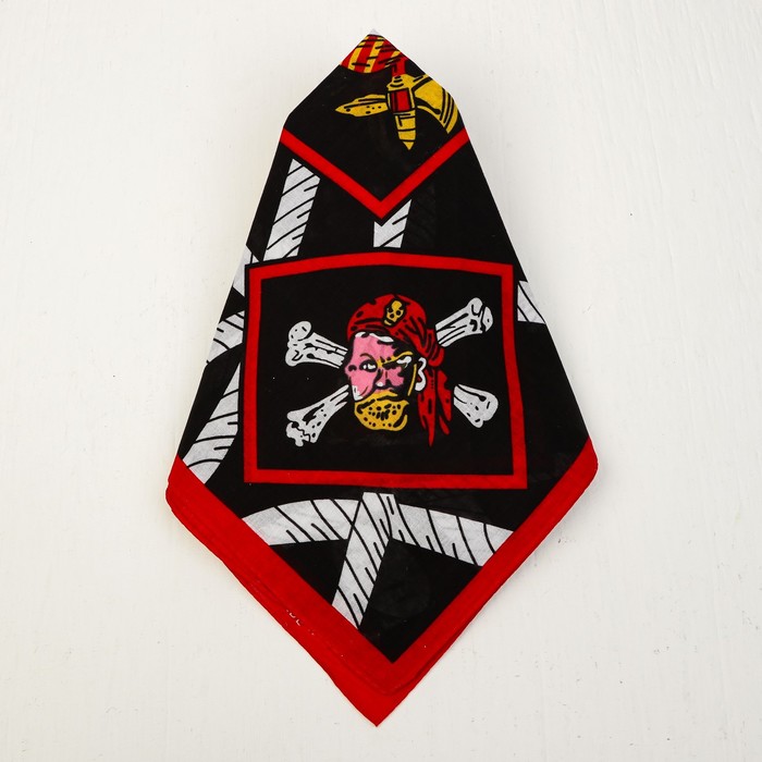 Бандана череп "Пиратская"