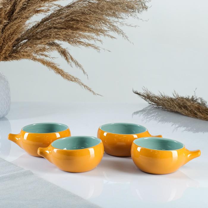 Набор кокотниц №1 4х0,2л радуга