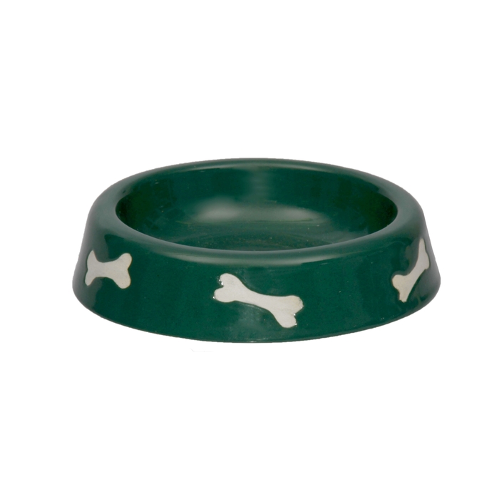 Миска "Косточки", зелёная, 0,2 л