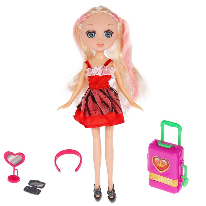 Кукла Кэтрин "Путешественница", с аксессуарами, МИКС