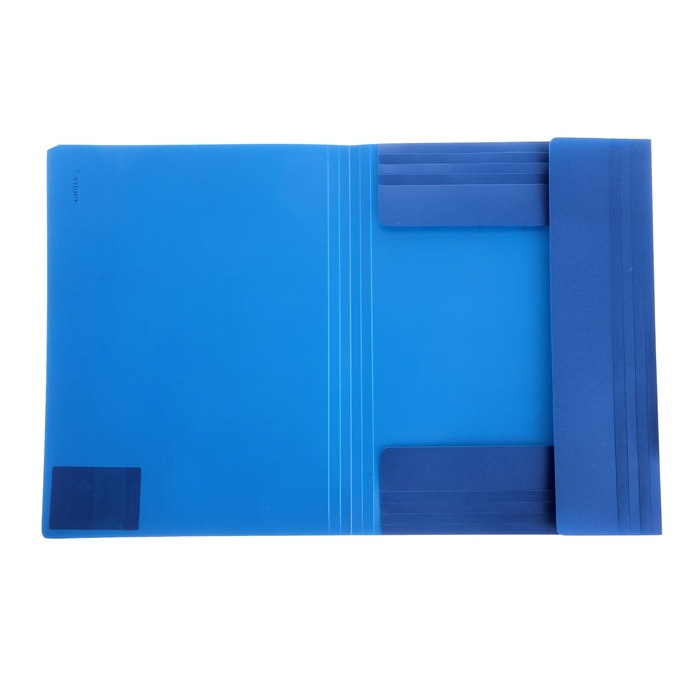 Папка на резинке А4 непрозрачная синяя 0,50мм Proff. Next