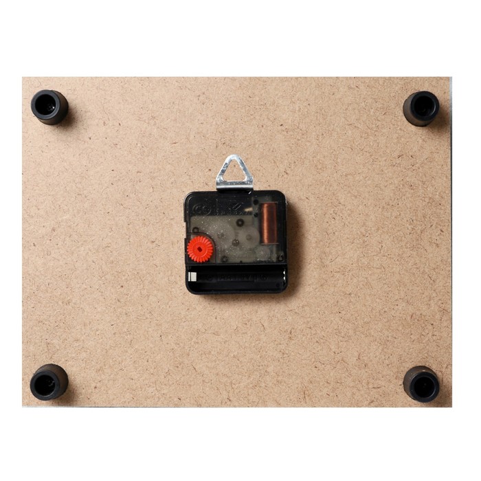 Часы настенные прямоугольные "Лесная дорога", 20х26 см микс