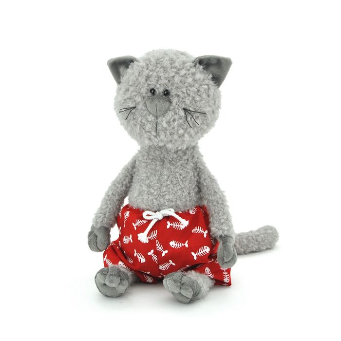 Мягкая игрушка «Кот Обормот» в трусах